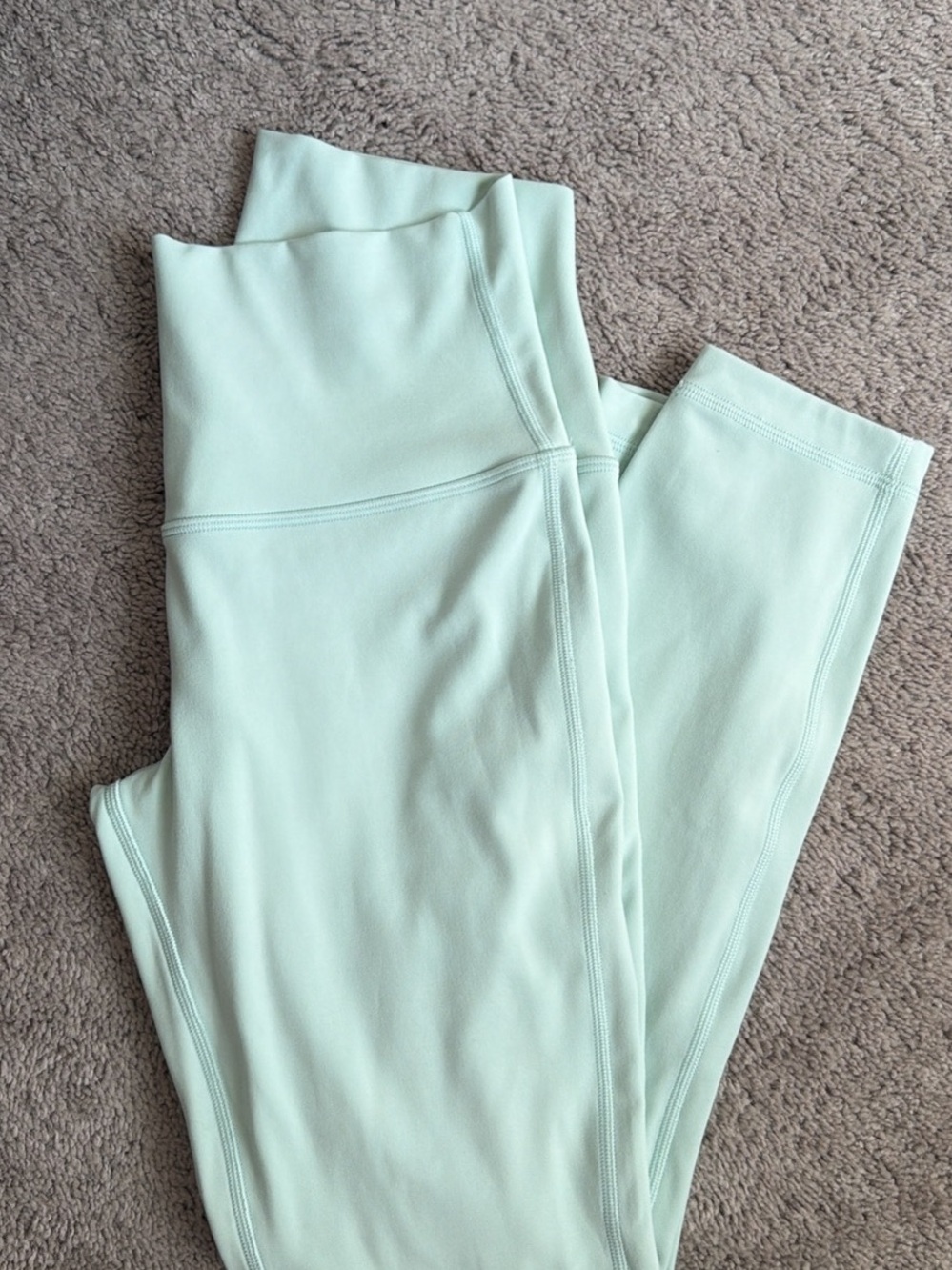 lululemon Mint Double Lined Align Leggings